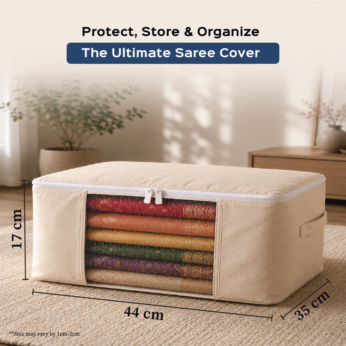 Cotton Clothes Storage Organizer - Homestrap