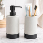 Dual Tone Soap Dispenser & Tumbler Set - Homestrap