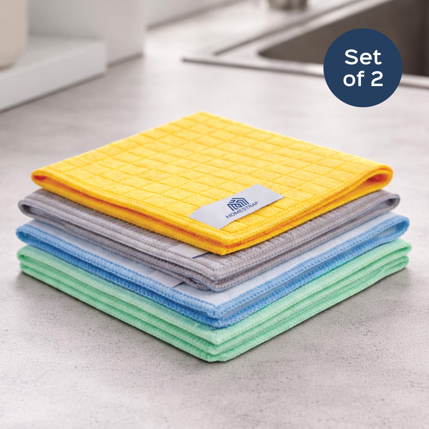 ProClean Microfiber Cloth Set of 2 - Homestrap