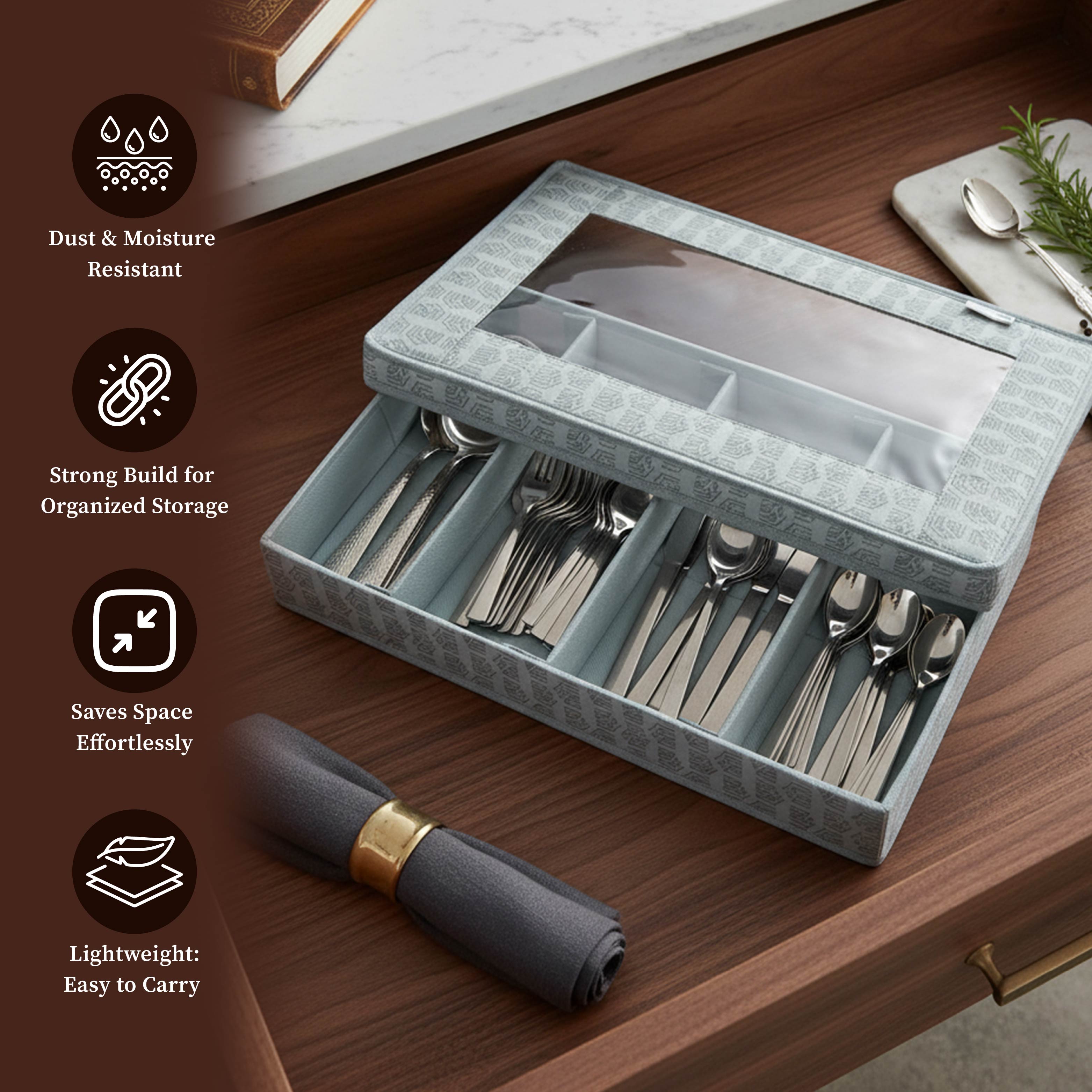 Cutlery Organizer Box