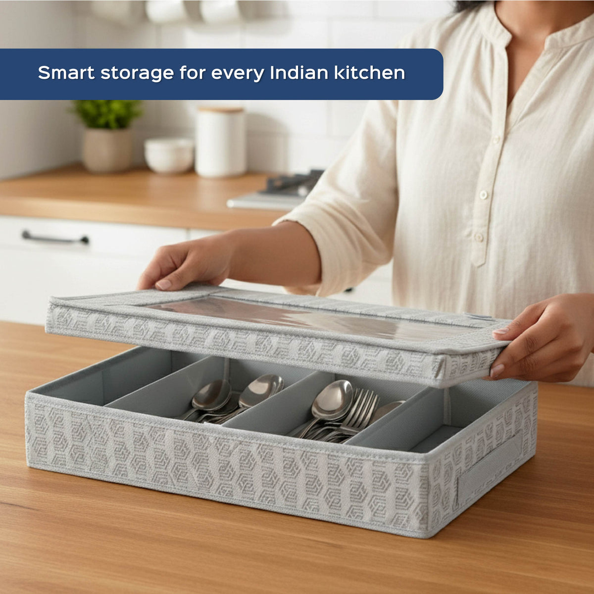 Cutlery Organizer Box - Homestrap