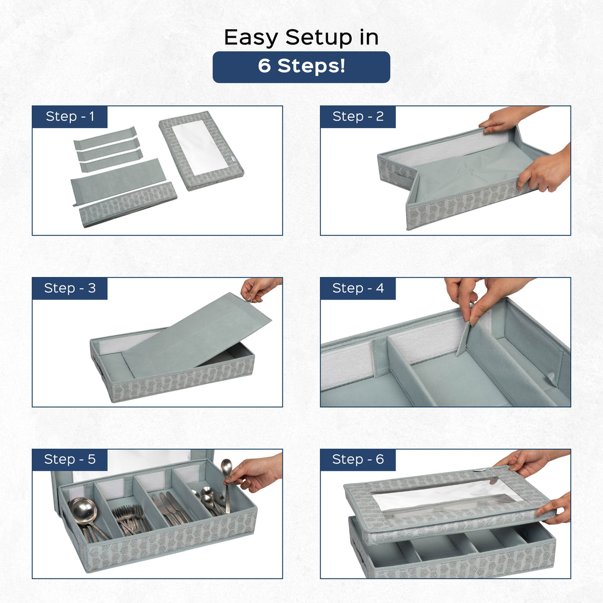Cutlery Organizer Box - Homestrap