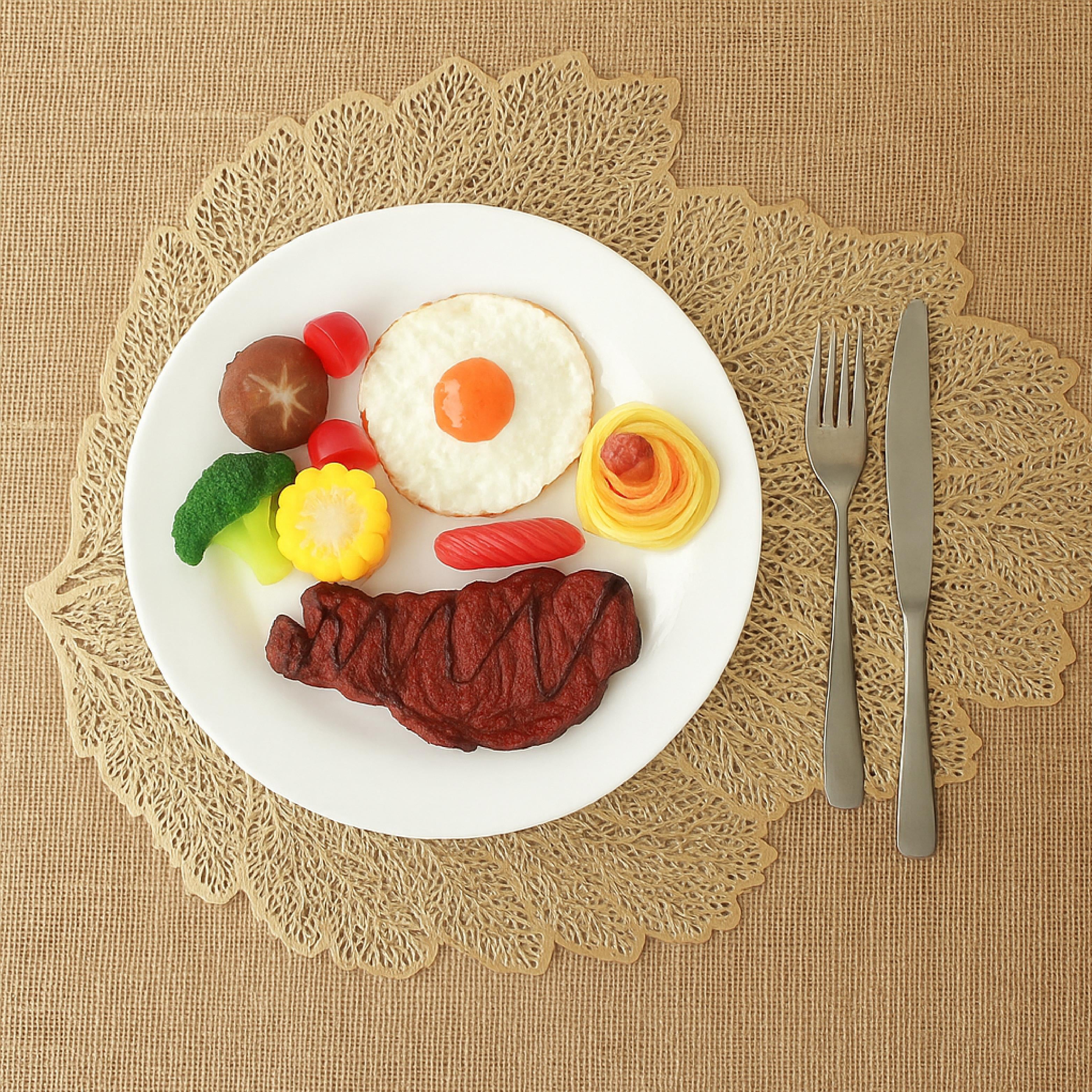 Leaf Dining Table Placemats Set of 6