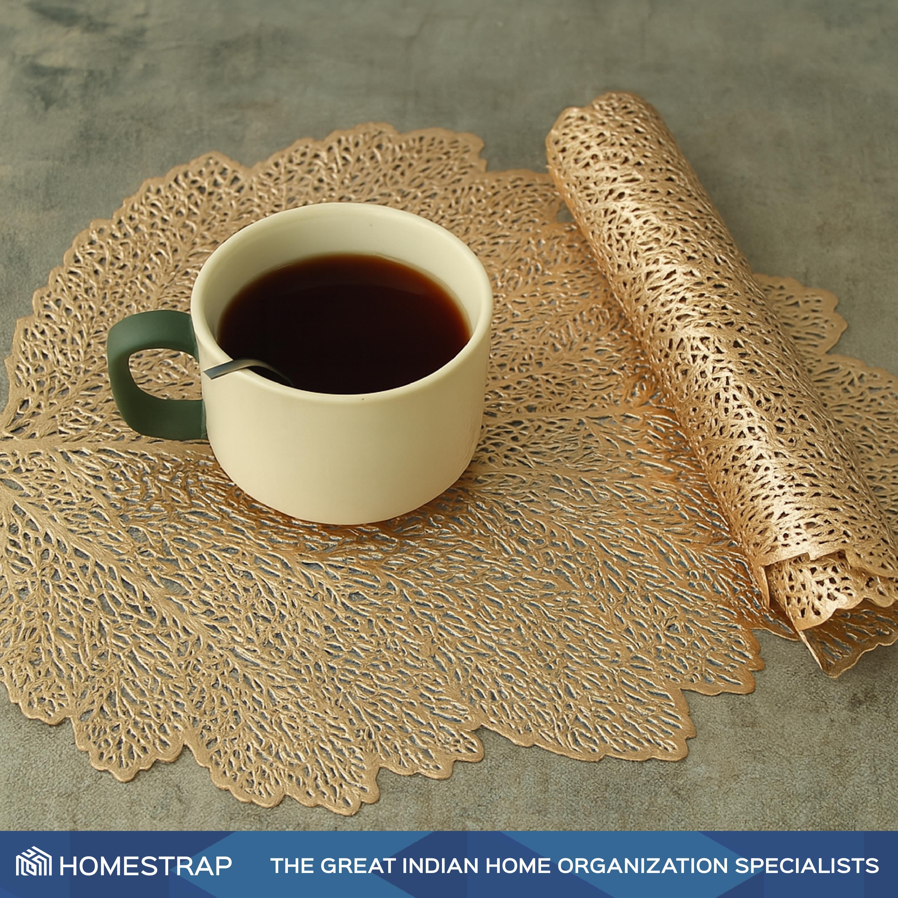 Leaf Dining Table Placemats Set of 6