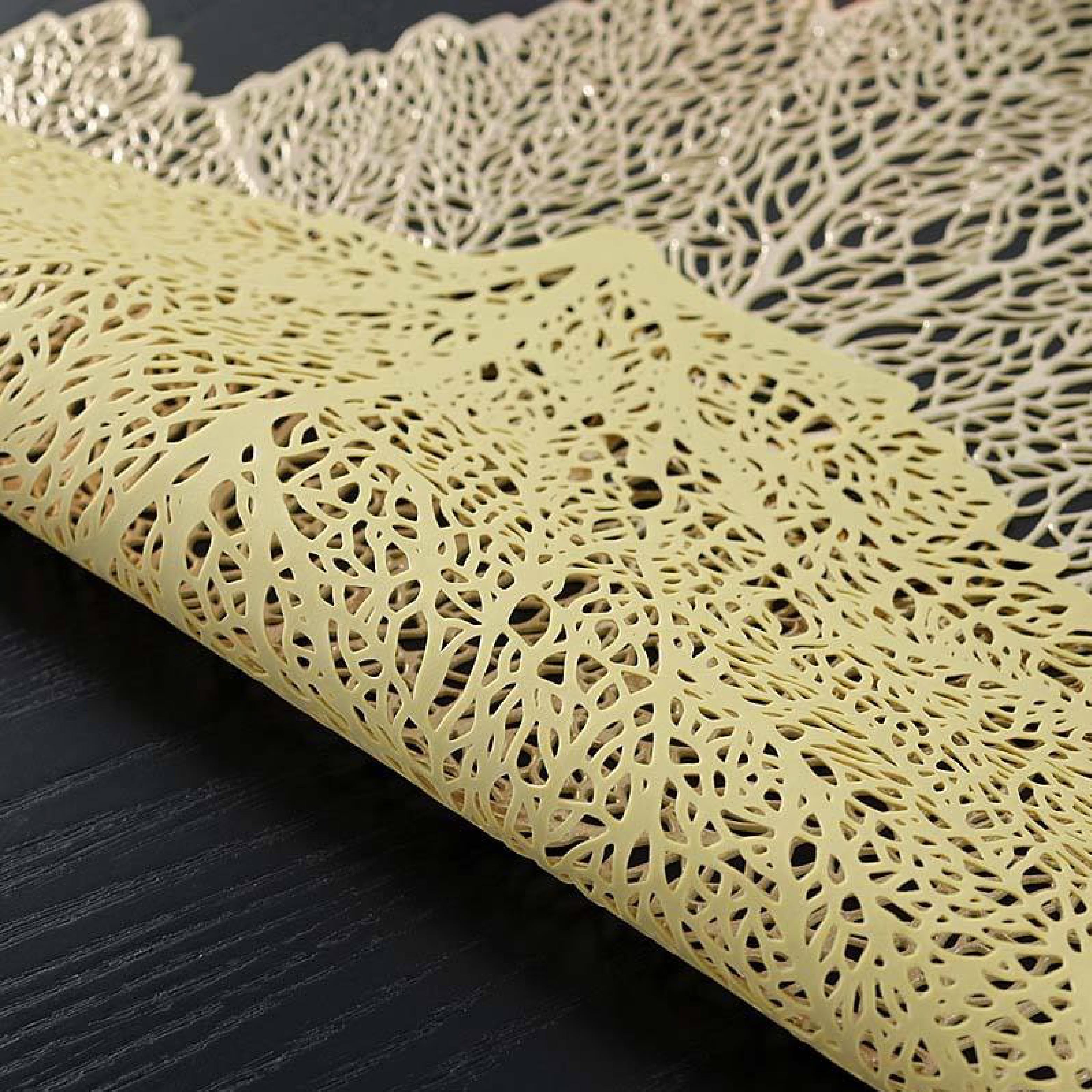 Leaf Dining Table Placemats Set of 6