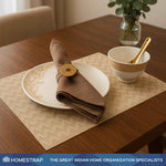 Classic Weave Dining Table Placemats Set of 6