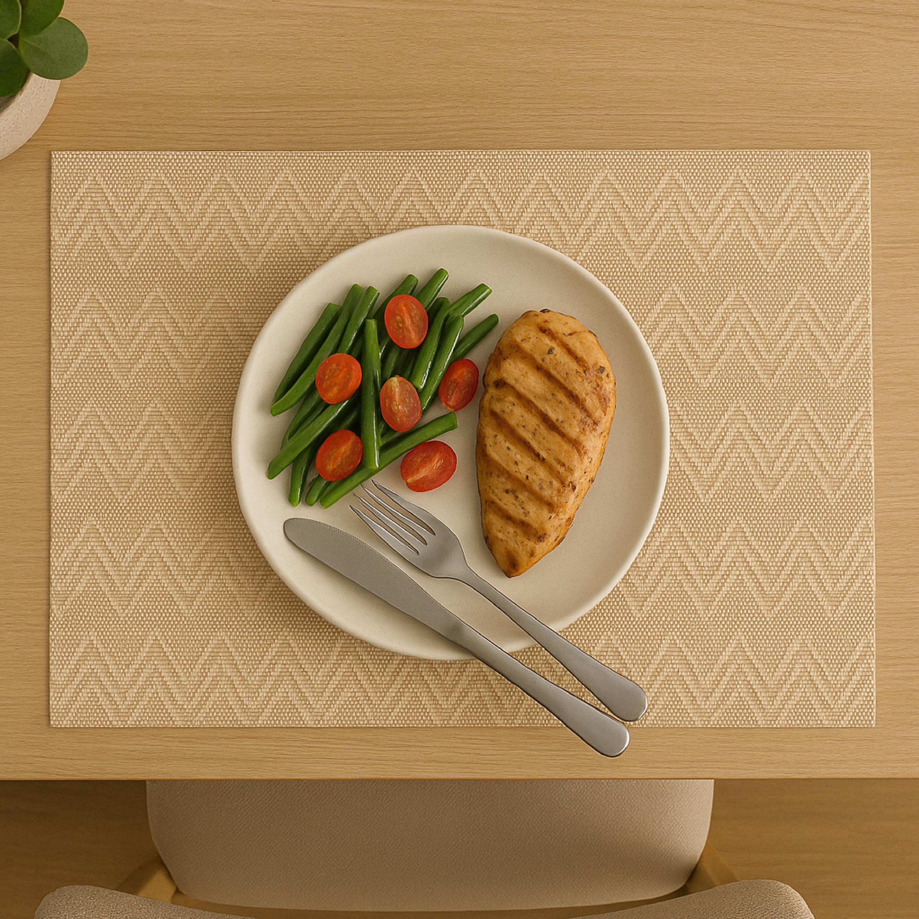 Classic Weave Dining Table Placemats Set of 6
