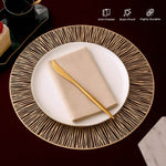 Decorative Round Dinning Table Placemats Set of 6