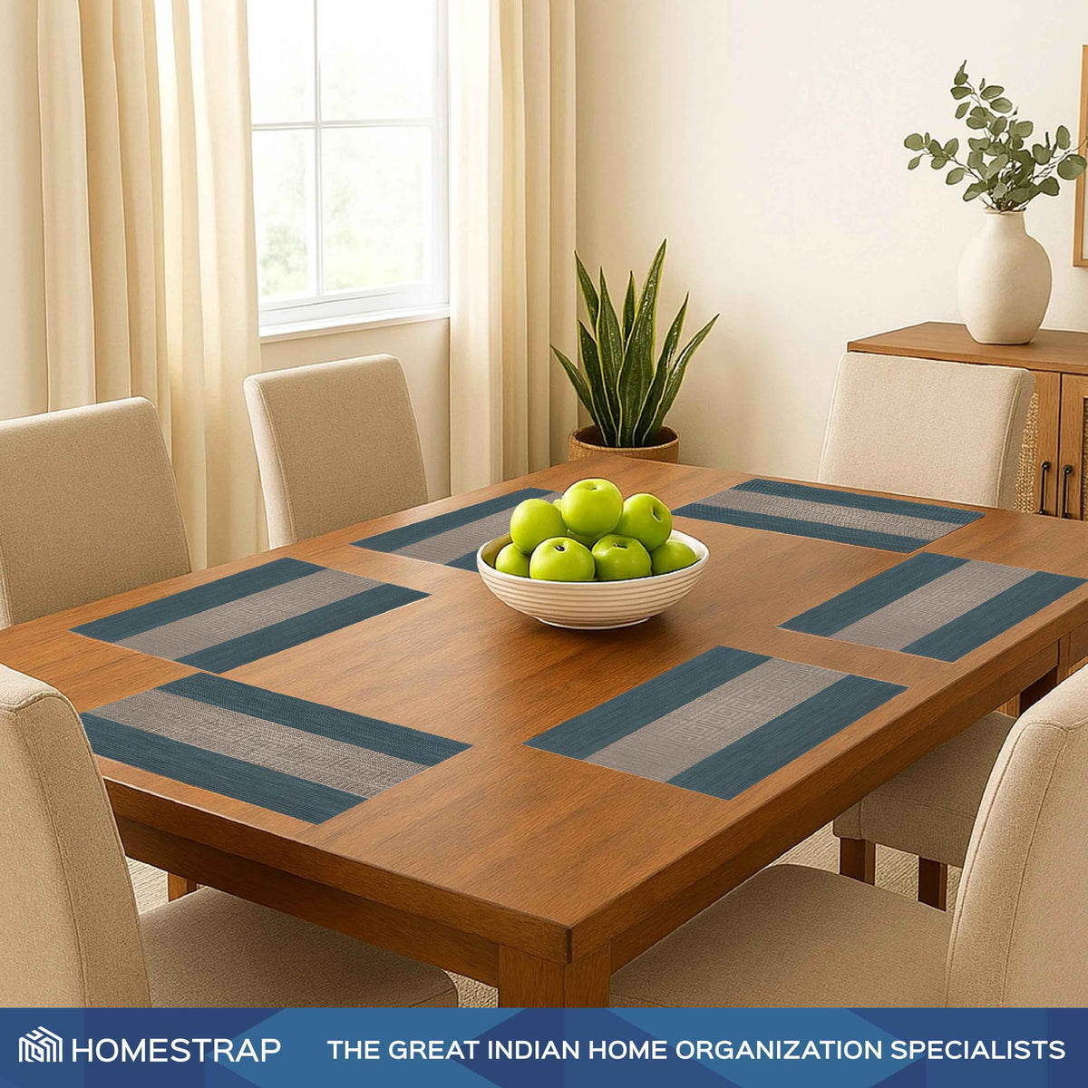 Jacquard Dining Table Placemats Set of 6