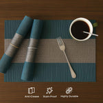 Jacquard Dining Table Placemats Set of 6