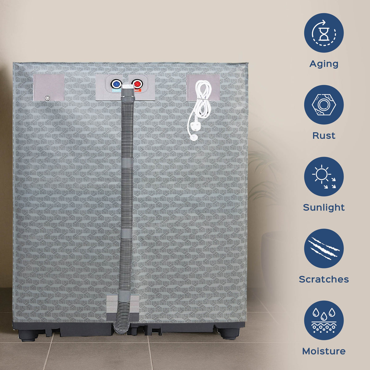 Front Load Washing Machine Cover - Homestrap