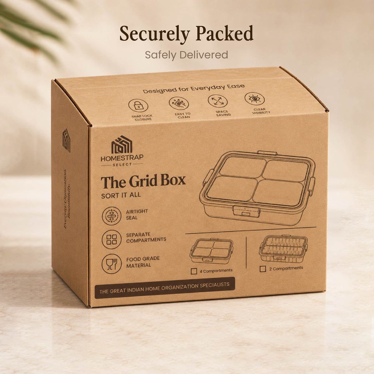 The Grid Box – Multipurpose Storage Organizer