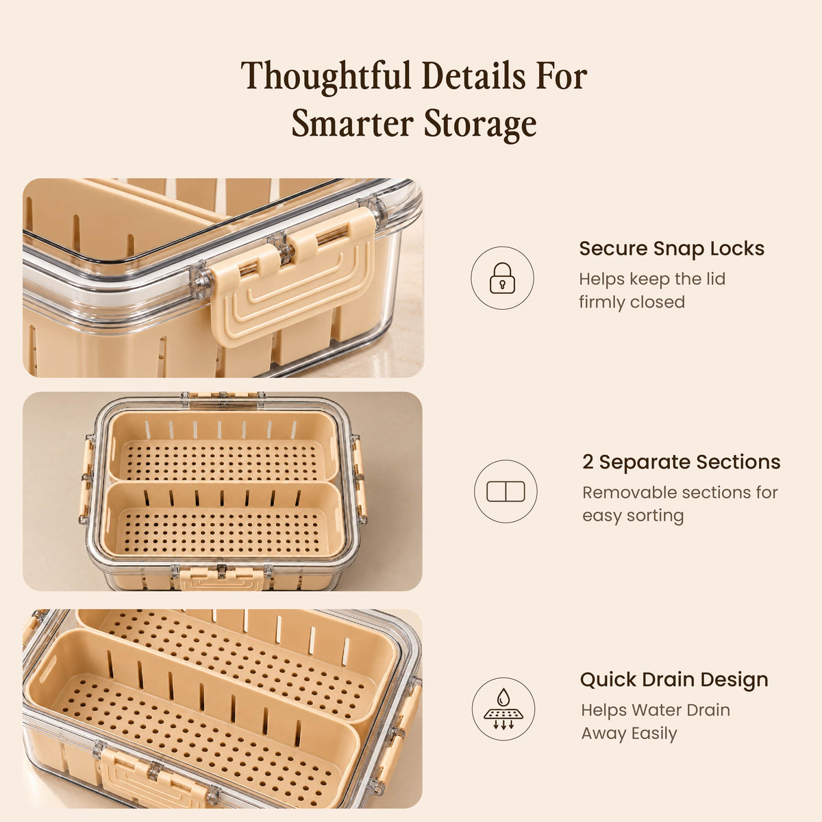 The Grid Box – Multipurpose Storage Organizer