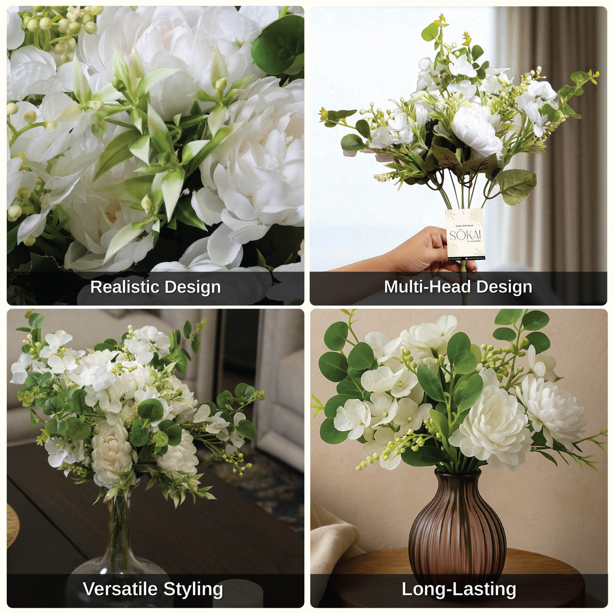 Sokai Star Guldawari Flower Bunch - Set of 2 - Homestrap