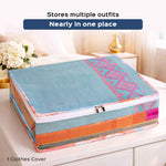 Gulmohar Cloth Organizer Set –  4 Piece Premium Bridal & Wardrobe Storage Combo