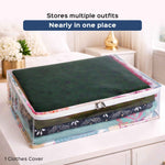 Gulmohar Cloth Organizer Set –  4 Piece Premium Bridal & Wardrobe Storage Combo