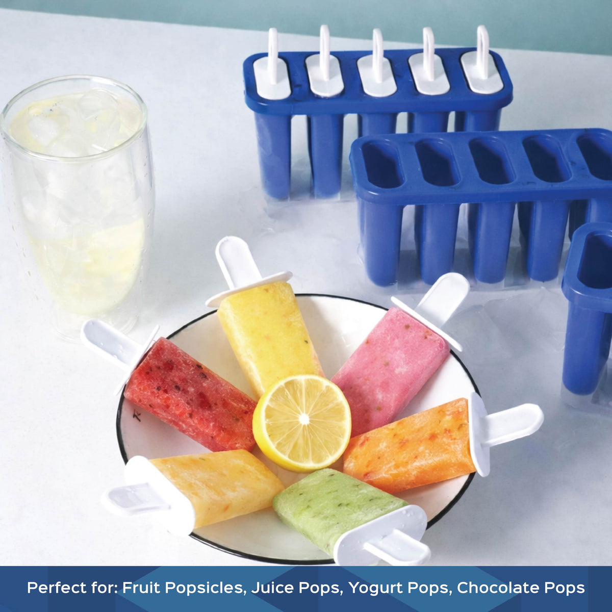Ice Popsicle Mould 5 Slot - Homestrap