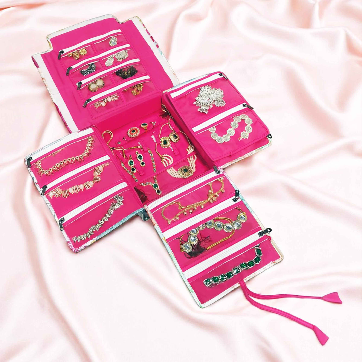 Gulmohar Foldable Jewellery & Accessory Organizer