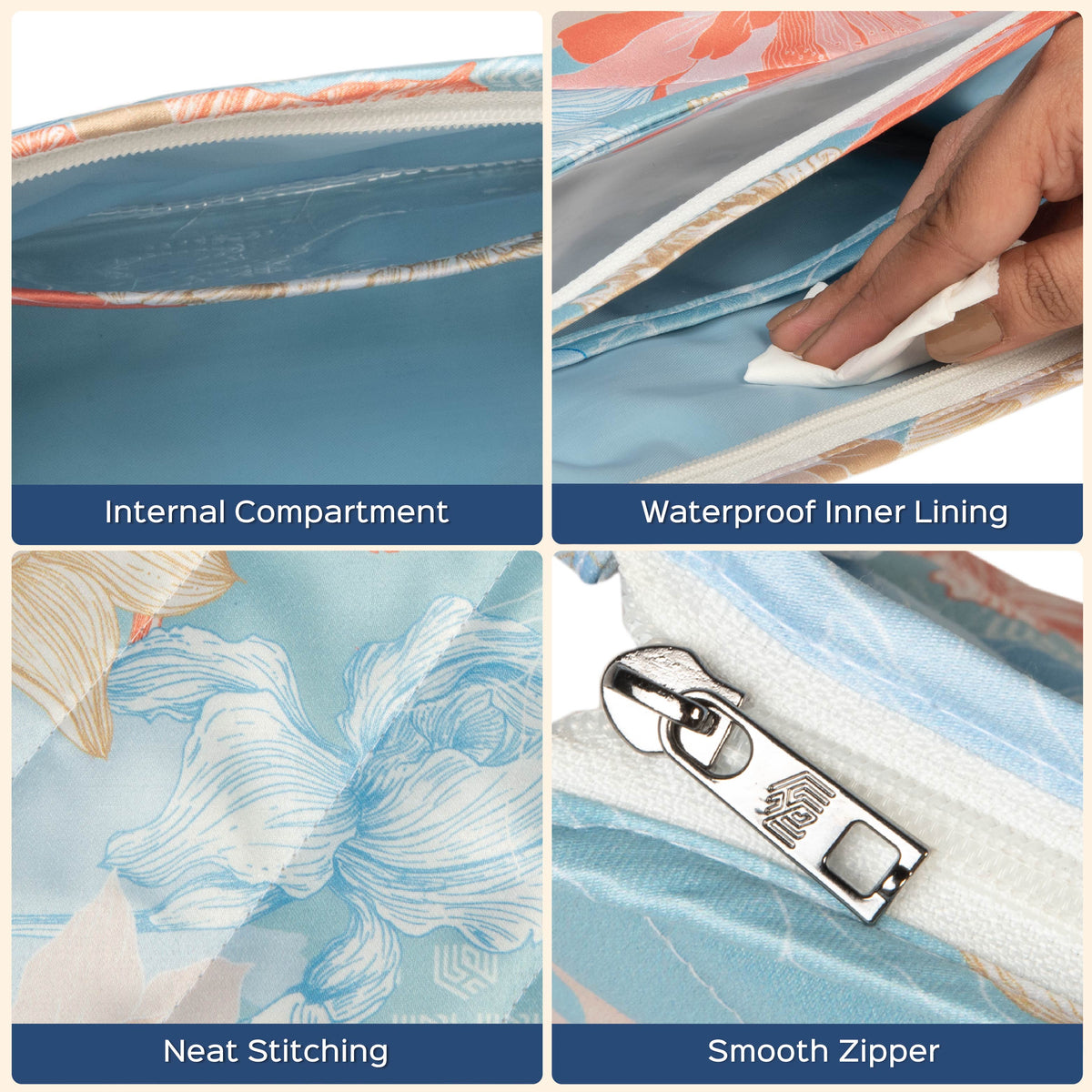 Gulmohar Essentials Pouch Duo - Homestrap