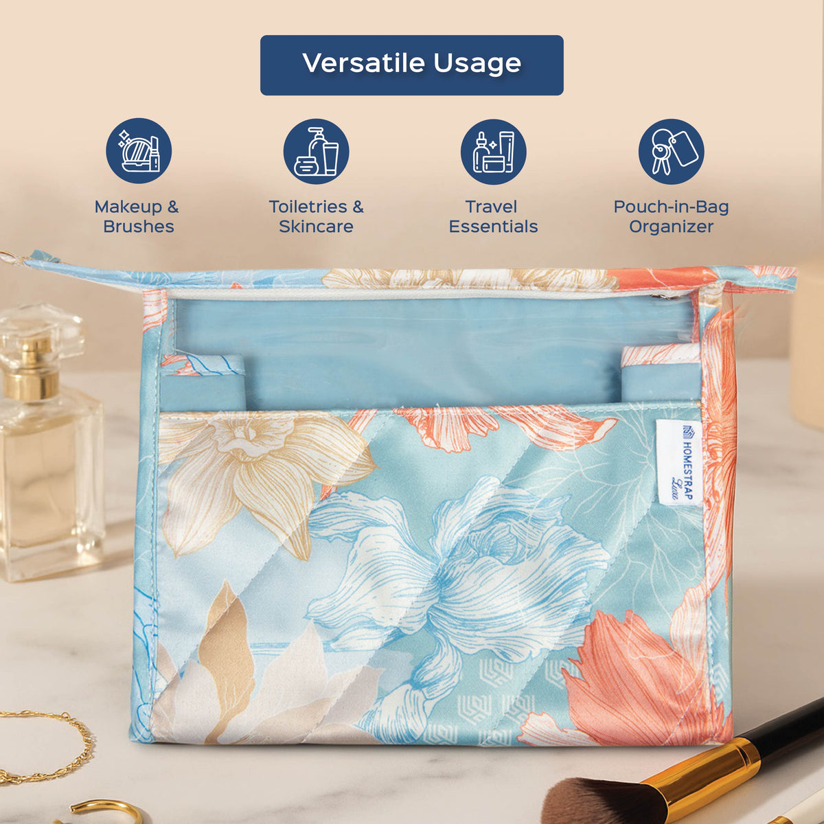Gulmohar Essentials Pouch Duo - Homestrap
