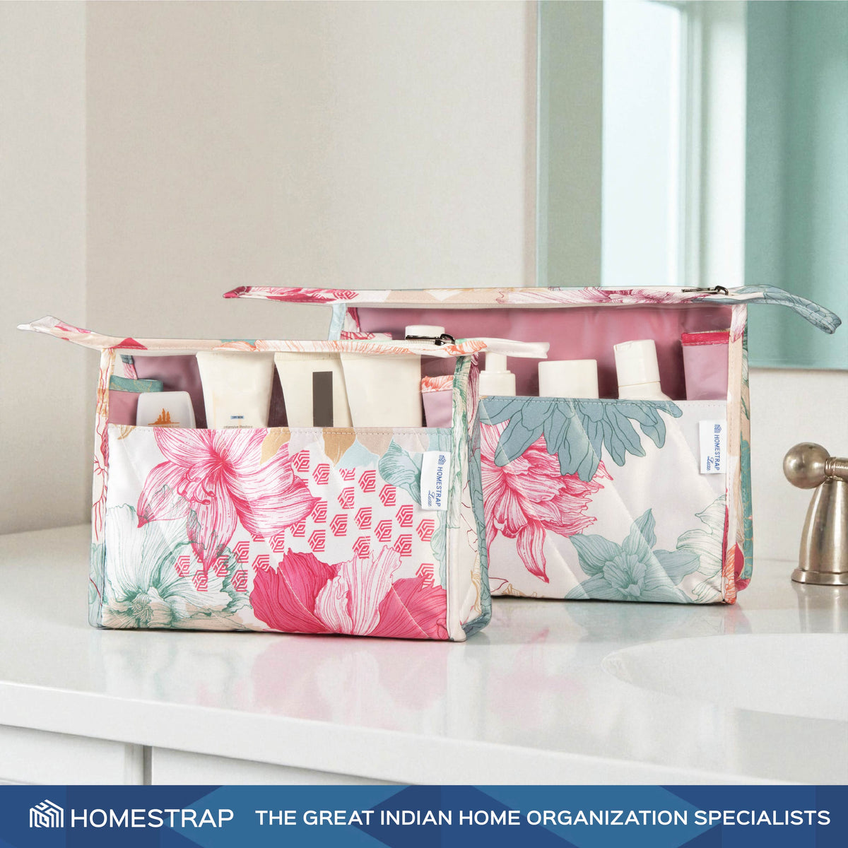 Gulmohar Essentials Pouch Duo - Homestrap