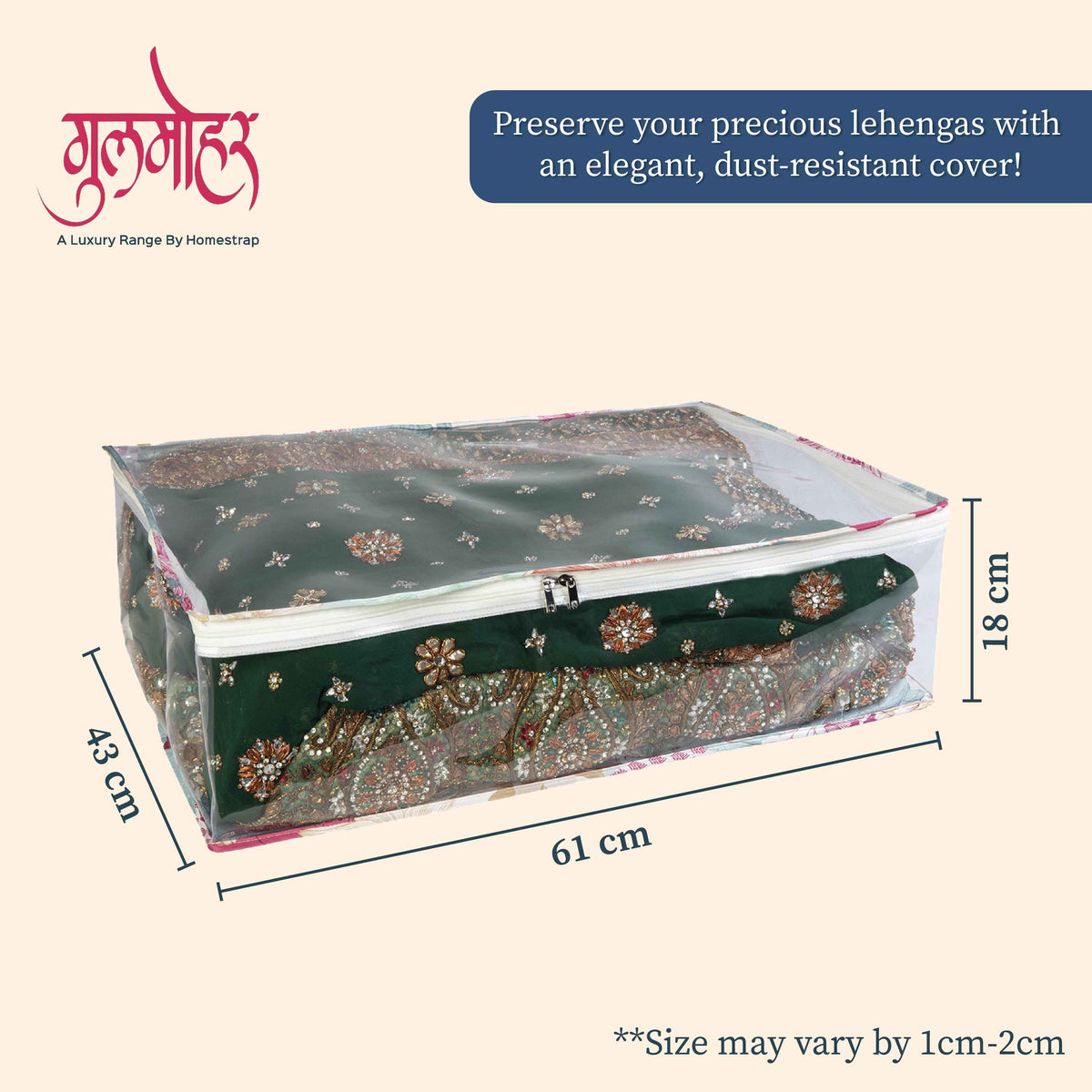Gulmohar Lehenga Cover