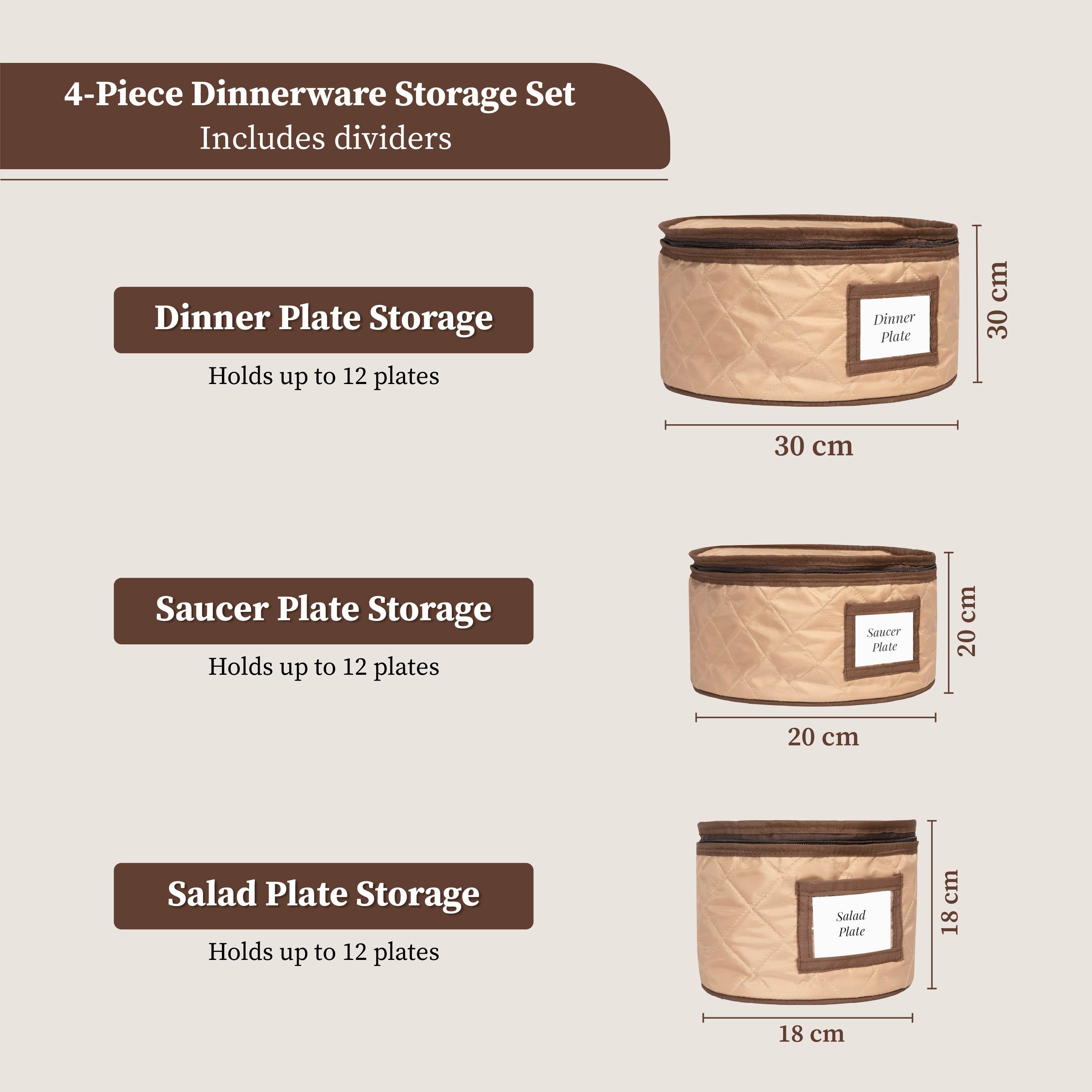 Luxe Parachute Fabric Dinnerware