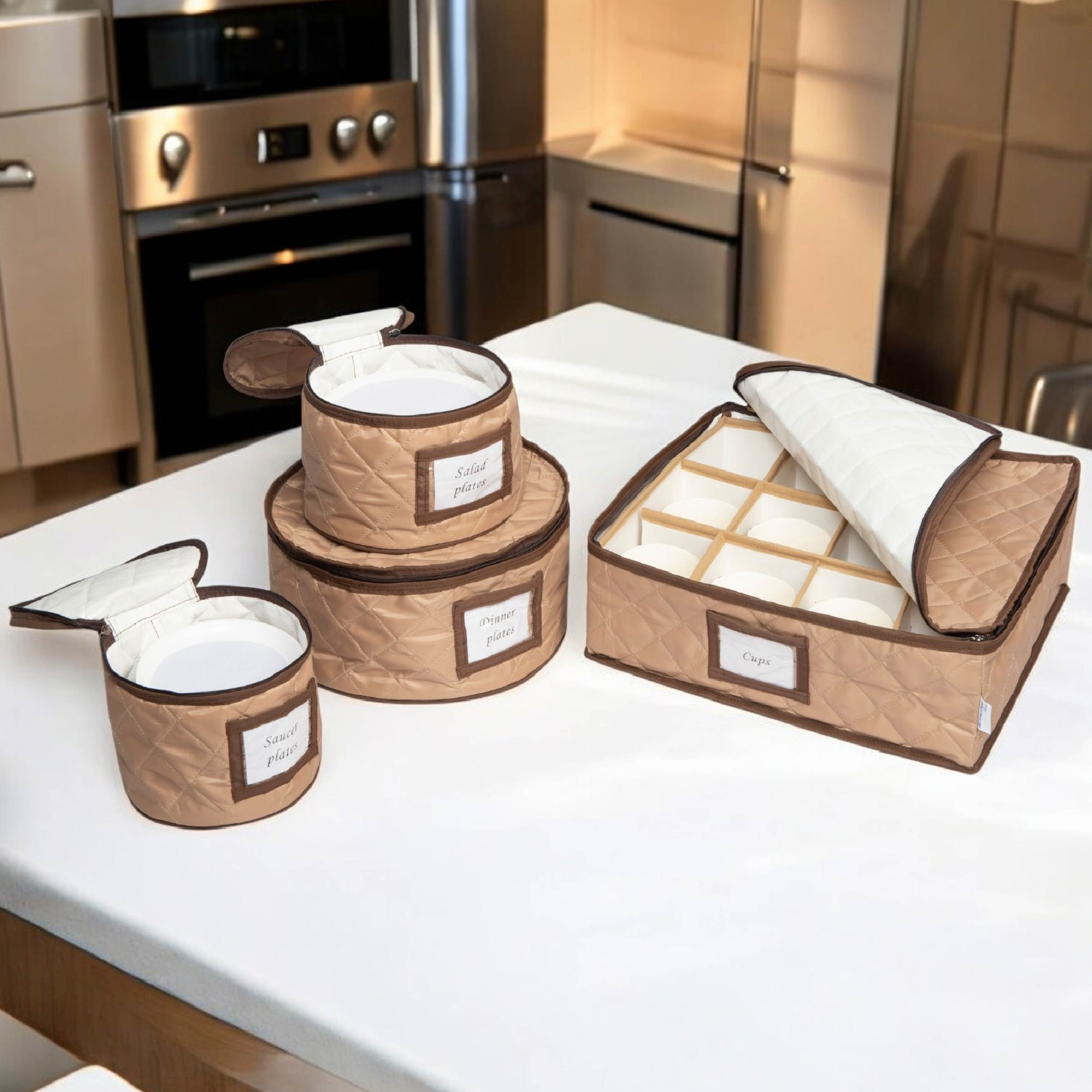 Luxe Parachute Fabric Dinnerware