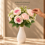 Pastel Garden Mixed Artificial Flower Bouquet
