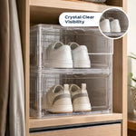 Clear Multi Bins | Shoe Sneakers Organizer