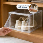 Clear Multi Bins | Shoe Sneakers Organizer