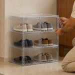 Clear Multi Bins | Shoe Sneakers Organizer