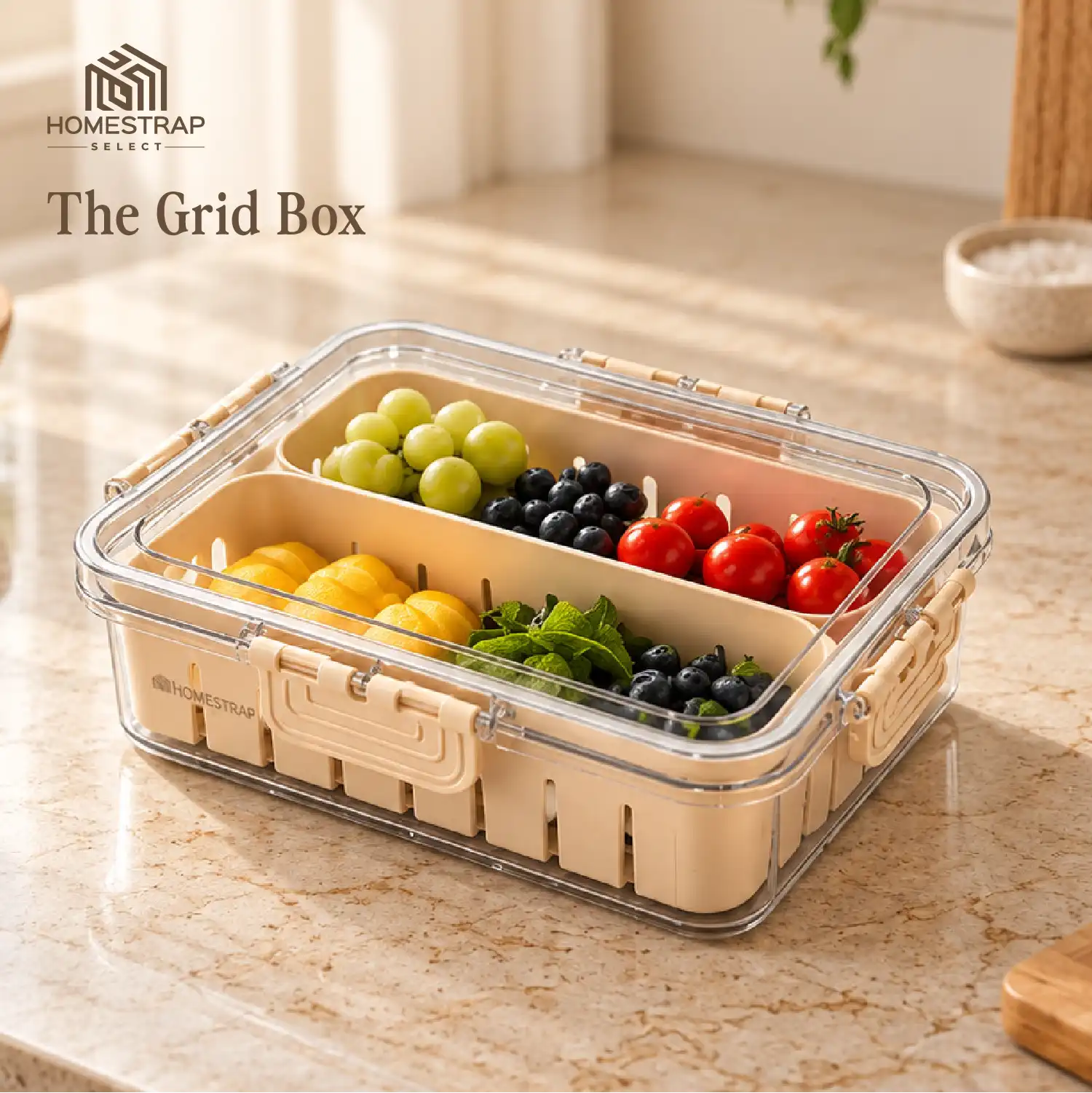 The Grid Box – Multipurpose Storage Organizer