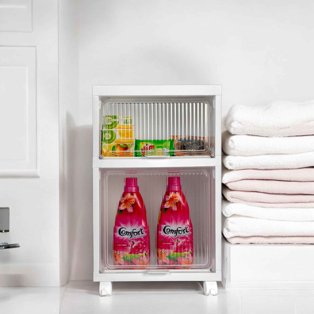 Cuboard Movable Multi Magic Cupboard | Foldable Cupboard with Wheels