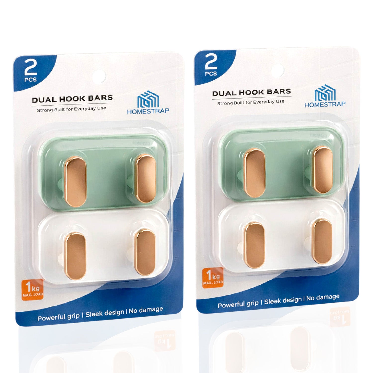 Dual Hook Bar|Set of 2 - Homestrap