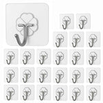 Transparent Self-Adhesive Hooks