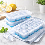 Stackable Ice Cube Tray Mould with Lid - Homestrap
