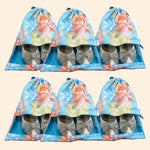 Gulmohar Drawstring Shoe Pouch