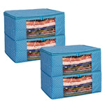 3 layer Cotton Quilted Saree Cover | Clothes Organizer