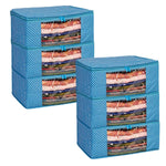 3 layer Cotton Quilted Saree Cover | Clothes Organizer