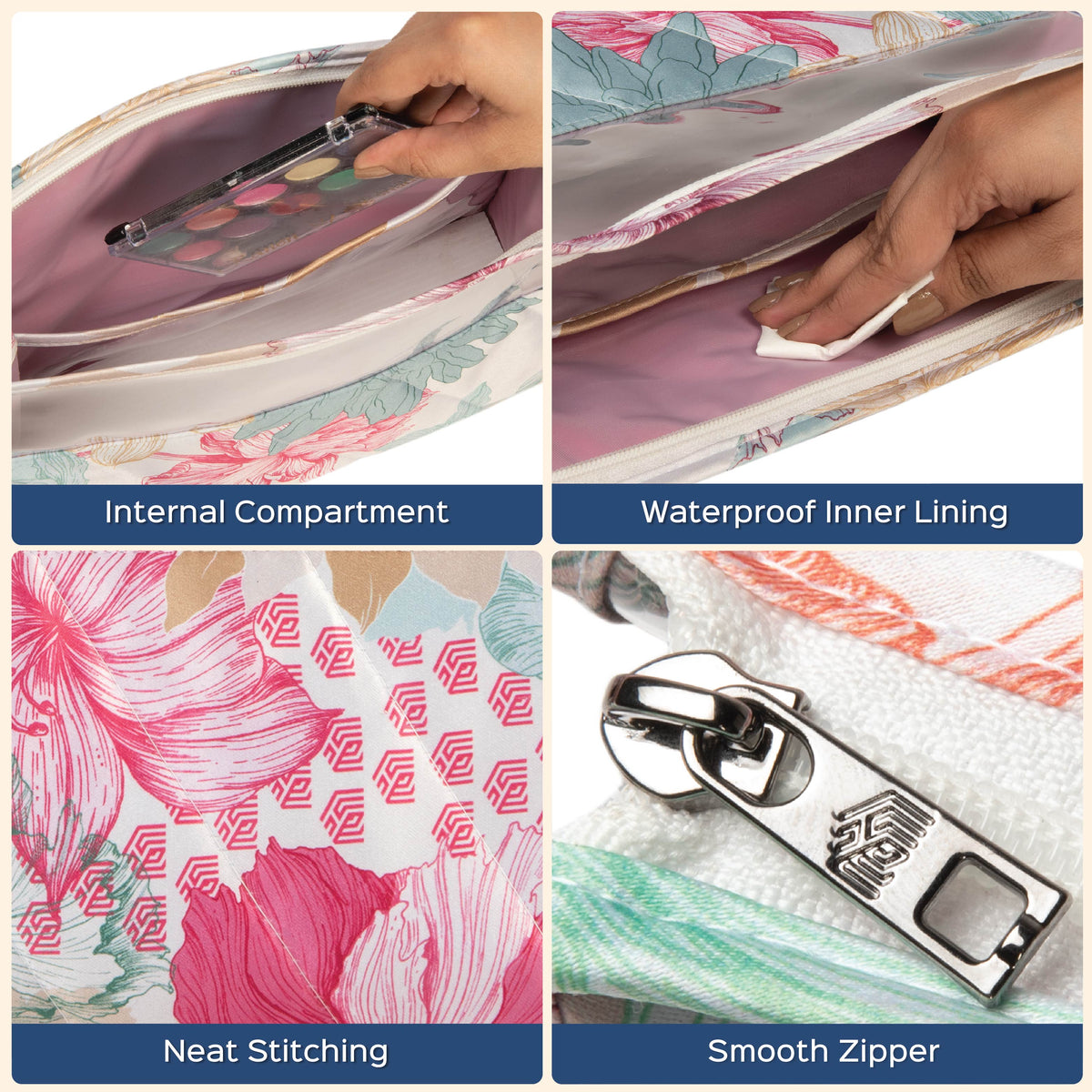 Gulmohar Essentials Pouch Duo - Homestrap