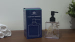 Transparent Liquid Soap Dispenser with Leaf Design