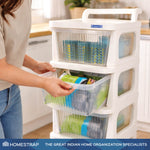 4 Layer Multipurpose Drawer Cart with Wheels - Homestrap
