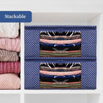 3 layer Cotton Quilted Saree Cover | Clothes Organizer