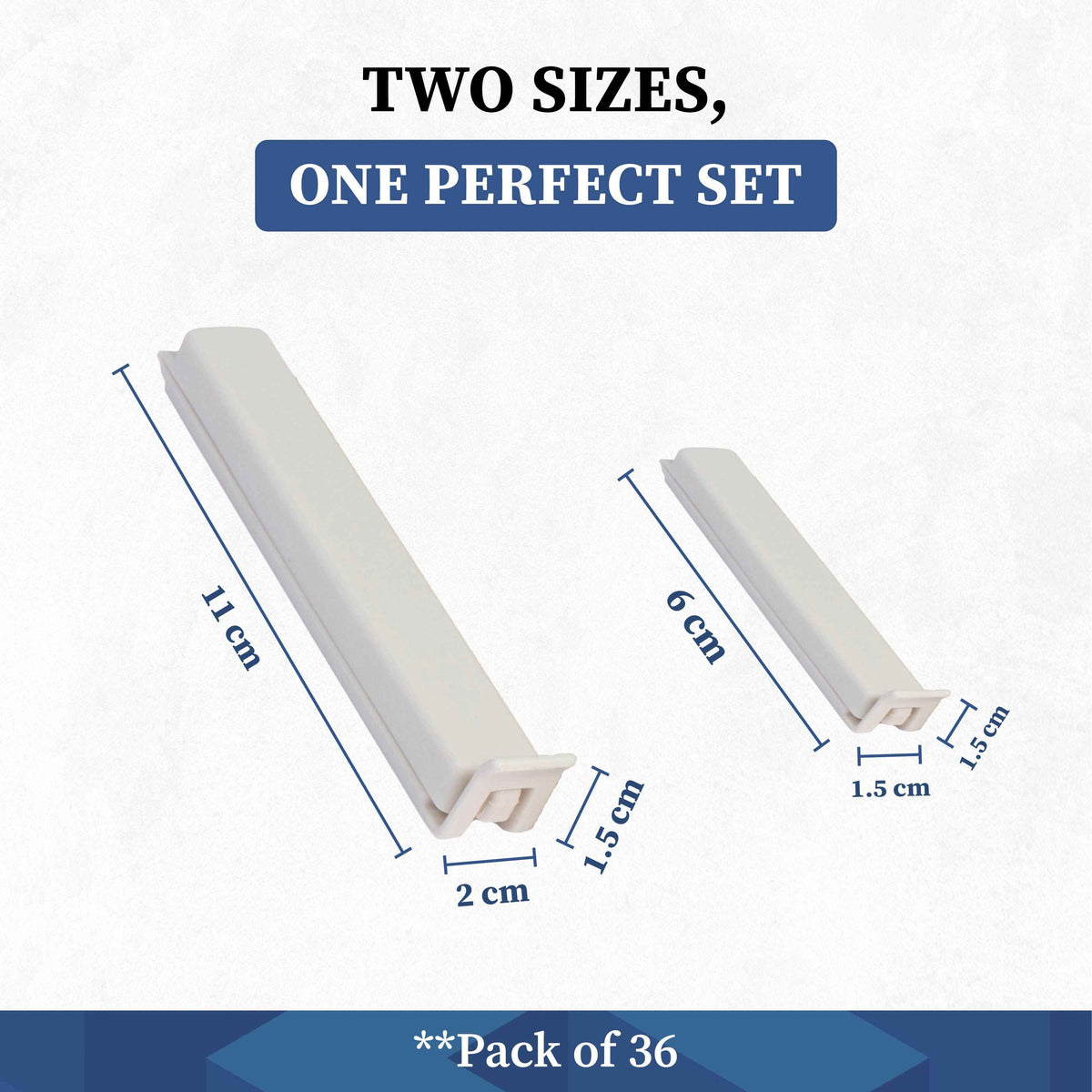 Sealing Clip Set of 36