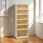 Shoe Stack Foldable Shoe Storage with Wheels