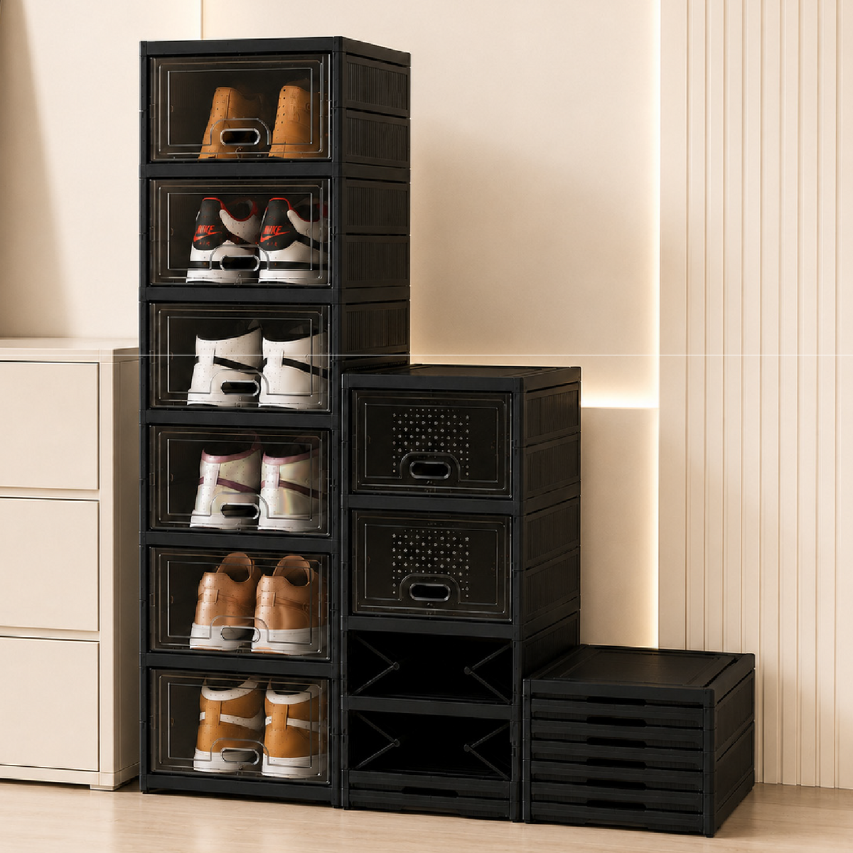 6 Layer Sneaker Pair Box Organizer - Homestrap