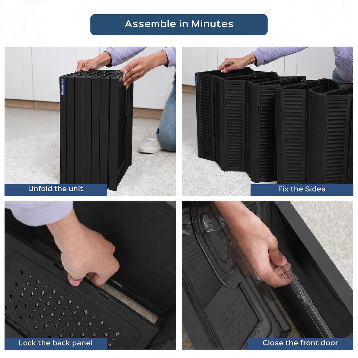 6 Layer Sneaker Pair Box Organizer - Homestrap