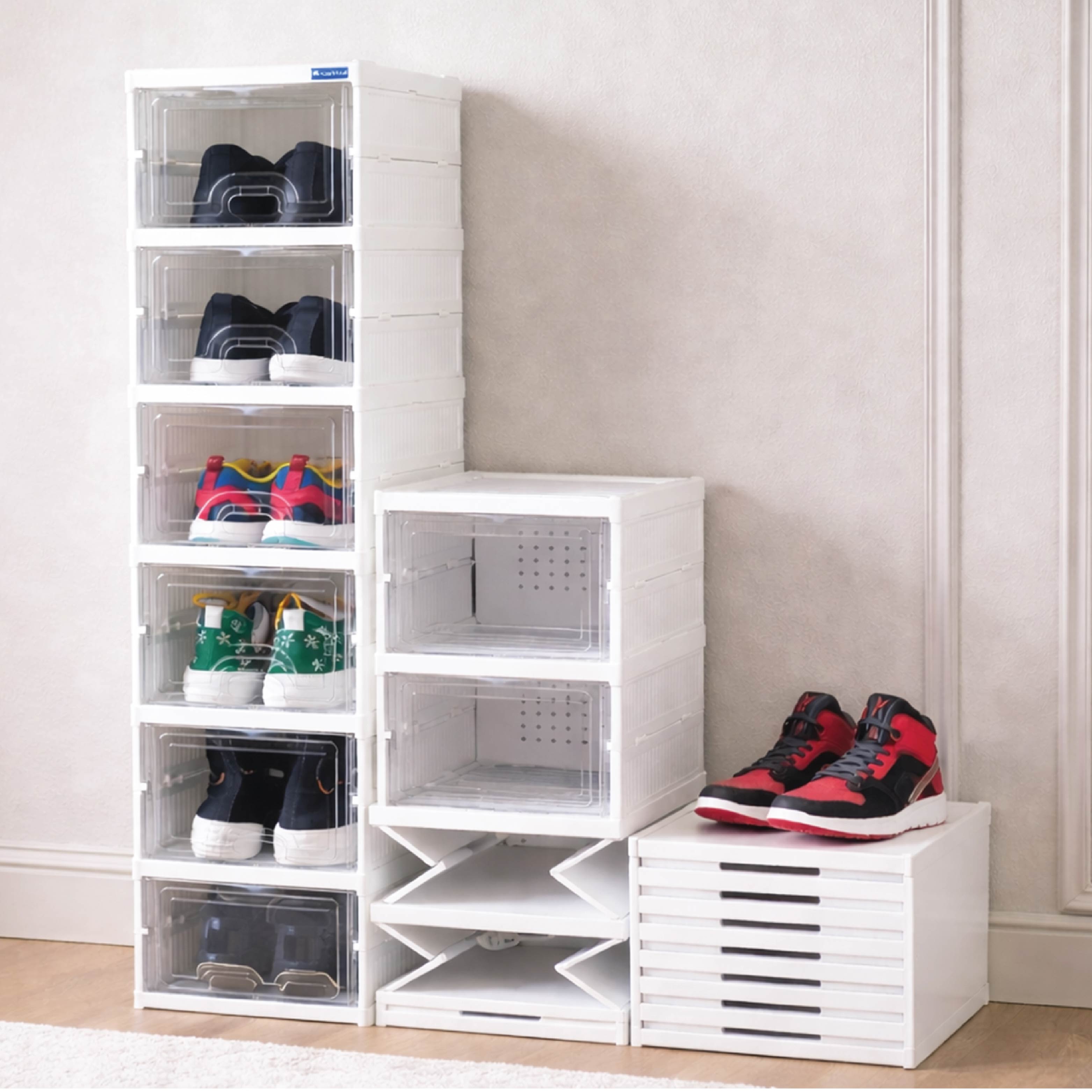 6 Layer Sneaker Pair Box Organizer - Homestrap