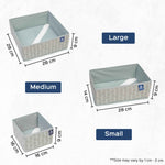 3 Multipurpose Drawer Organizer Set